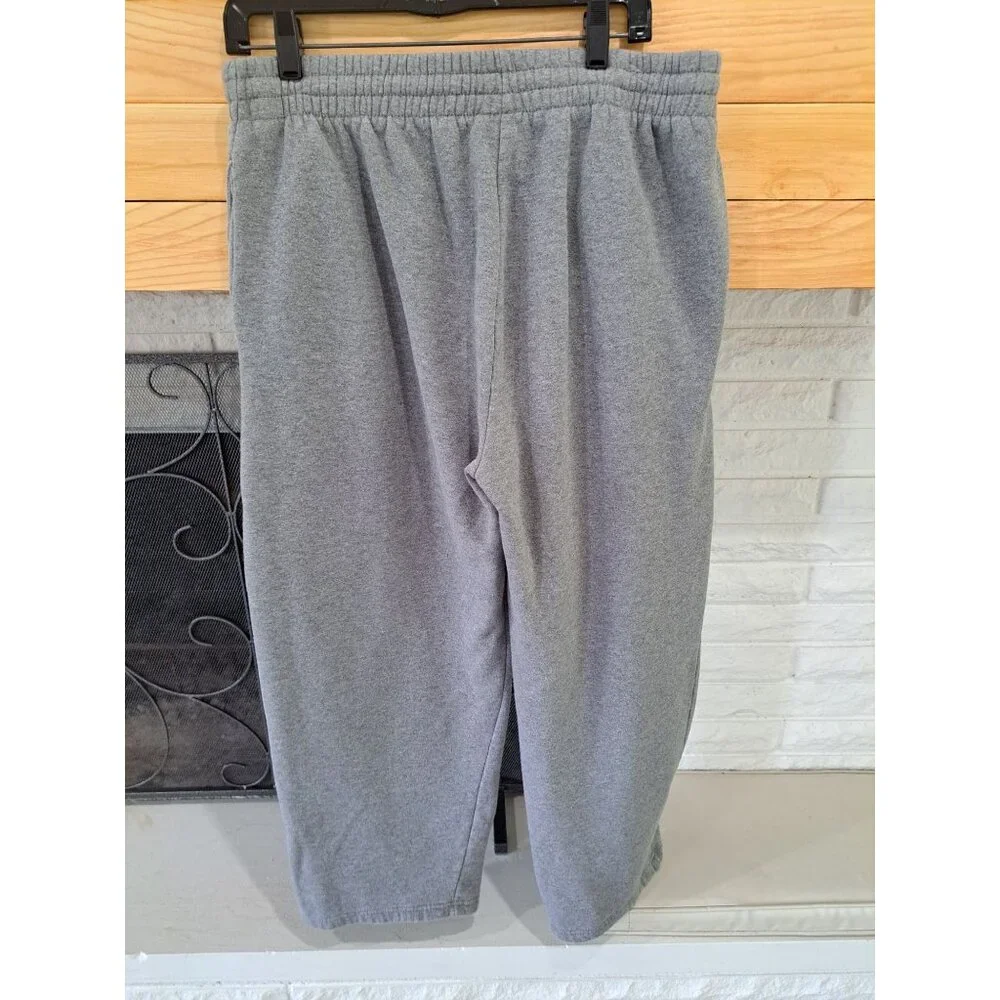 Indiana University Hoosiers Gray Sweatpants Embroidered IU Drawstring Mens XL - Picture 6 of 10
